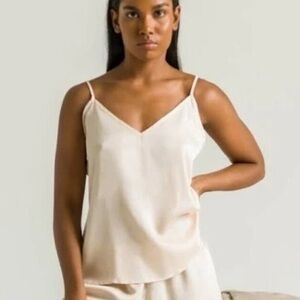 Ettitude Sateen Cami Oat